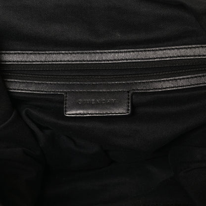 Givenchy Raffia Lambskin Patchwork Nightingale Black 6 of 12