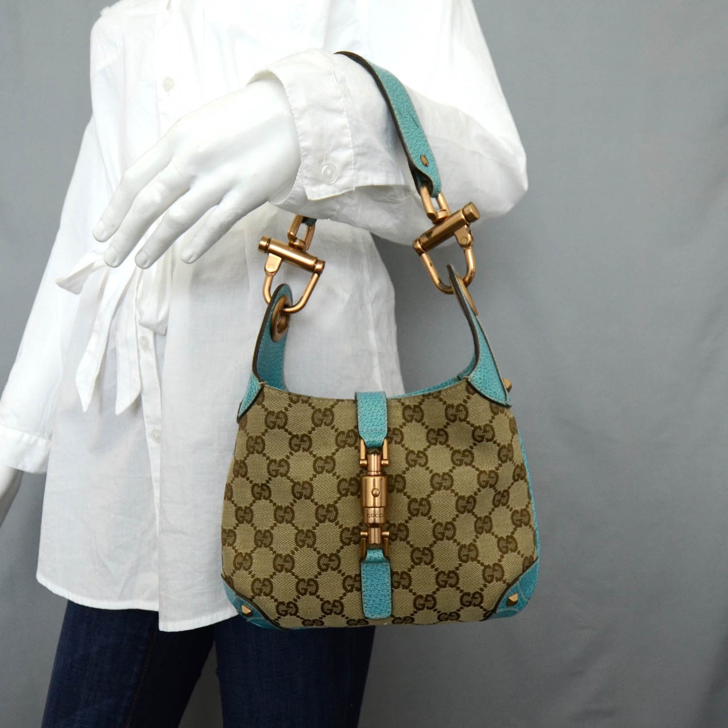 Monogram Small Bardot Shoulder Bag