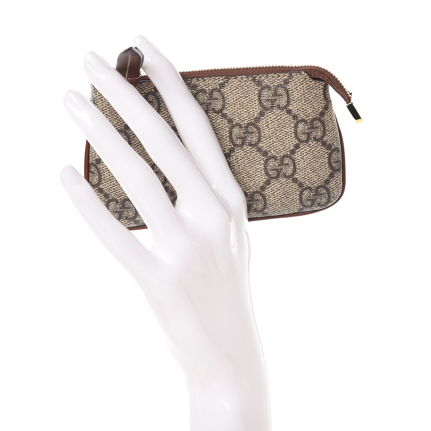 Gucci GG Supreme Monogram Key Case Brown 2 of 8