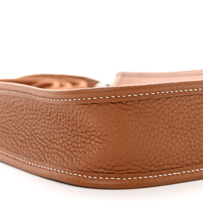 Hermes Taurillon Clemence Evelyne TPM Gold 9 of 11