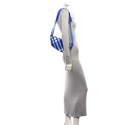 Burberry Nylon Check Shield Bum Bag Crossbody Knight 2 of 10