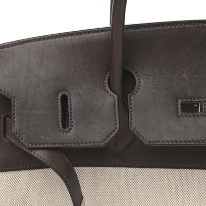 Hermes Toile Barenia Birkin 35 Ebene 17 of 22