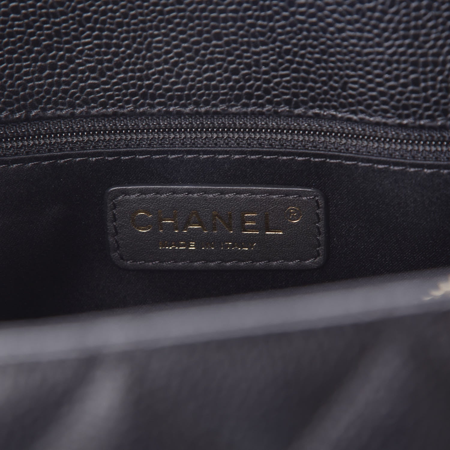 Chanel Caviar Quilted Grand Shopping Tote GST Black 5 of 9