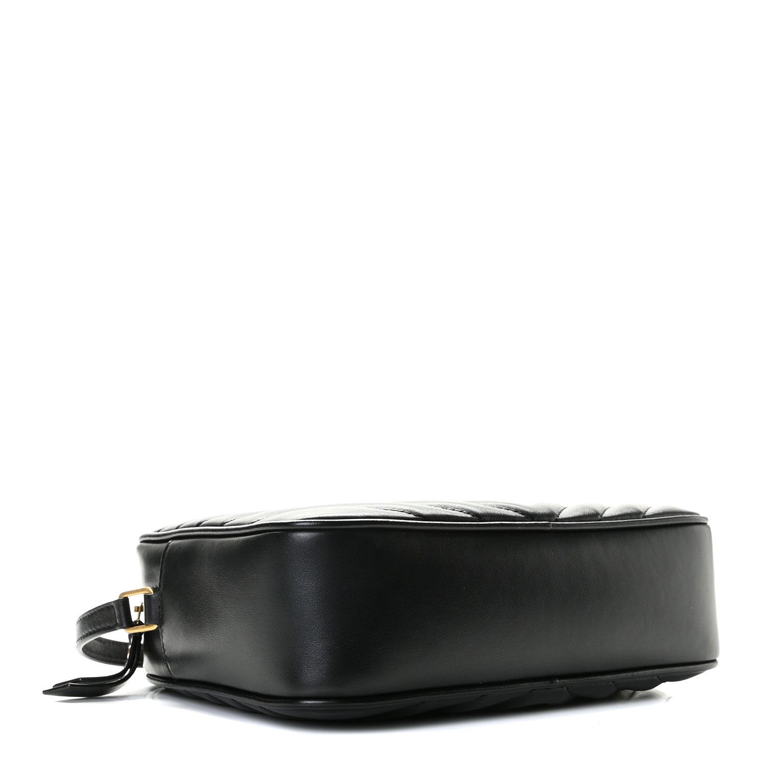 Saint Laurent Calfskin Matelasse Monogram Lou Camera Bag Black 4 of 11