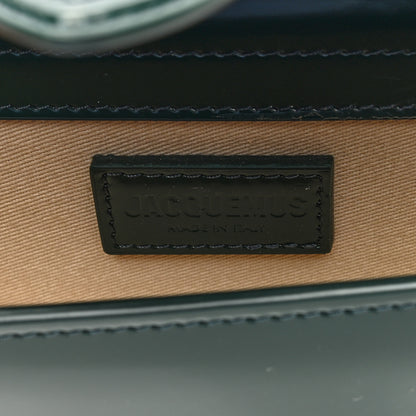 Jacquemus Glazed Calfskin Le Bambino Dark Green 6 of 9