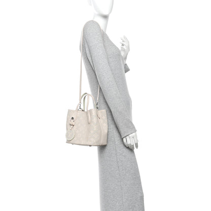 Louis Vuitton Mahina Reverse Blossom PM Quartz White 2 of 10