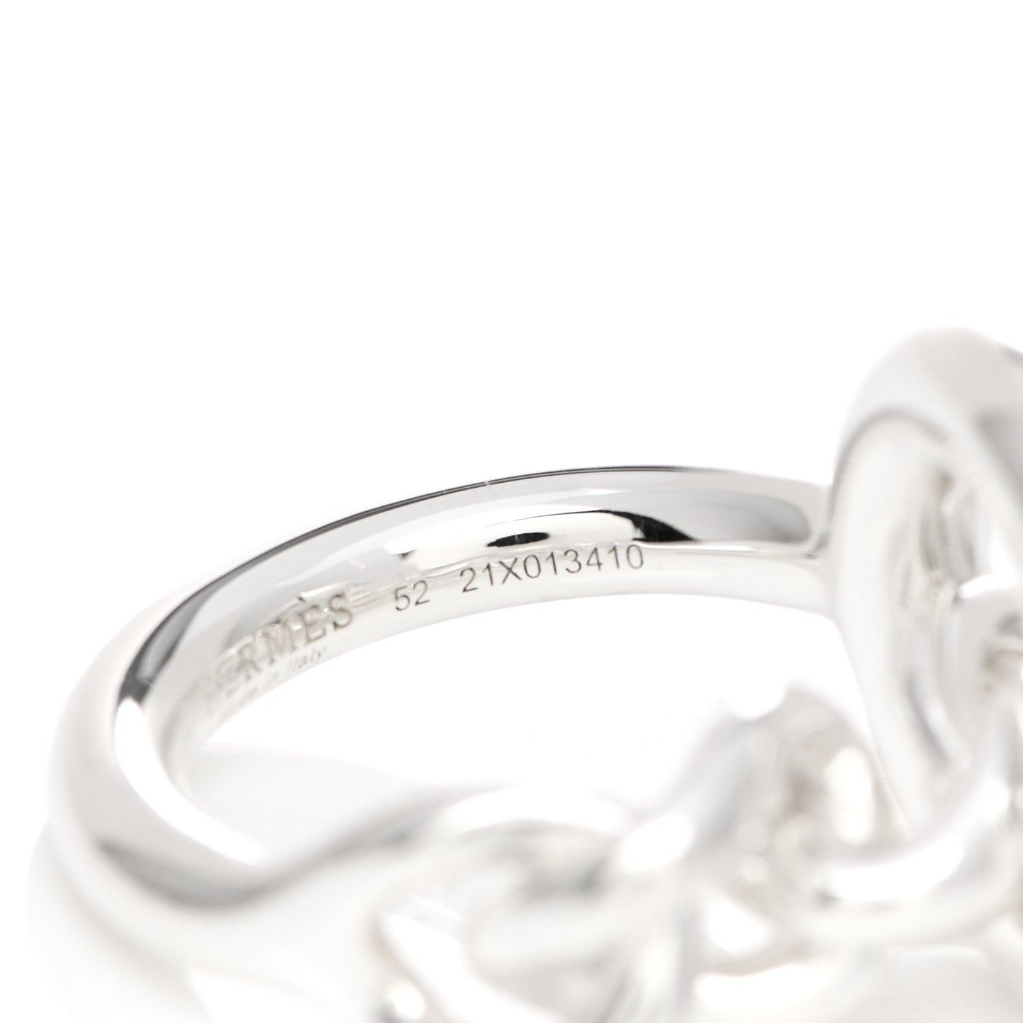 Sterling Silver GM Croisette Ring 52 6