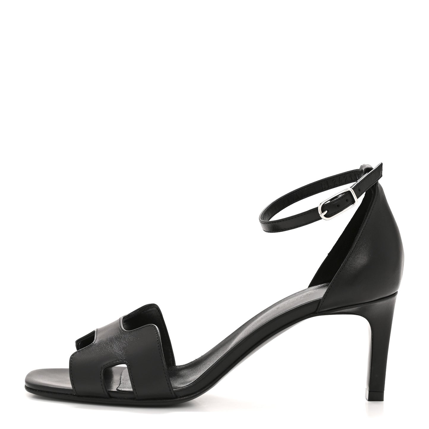 Calfskin Joy 70 Sandals 38.5 Black