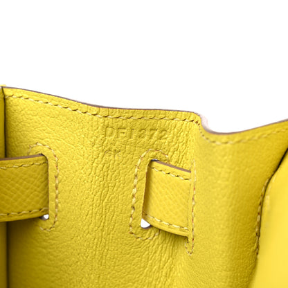 Hermes Epsom Kelly Sellier 28 Lime 7 of 14