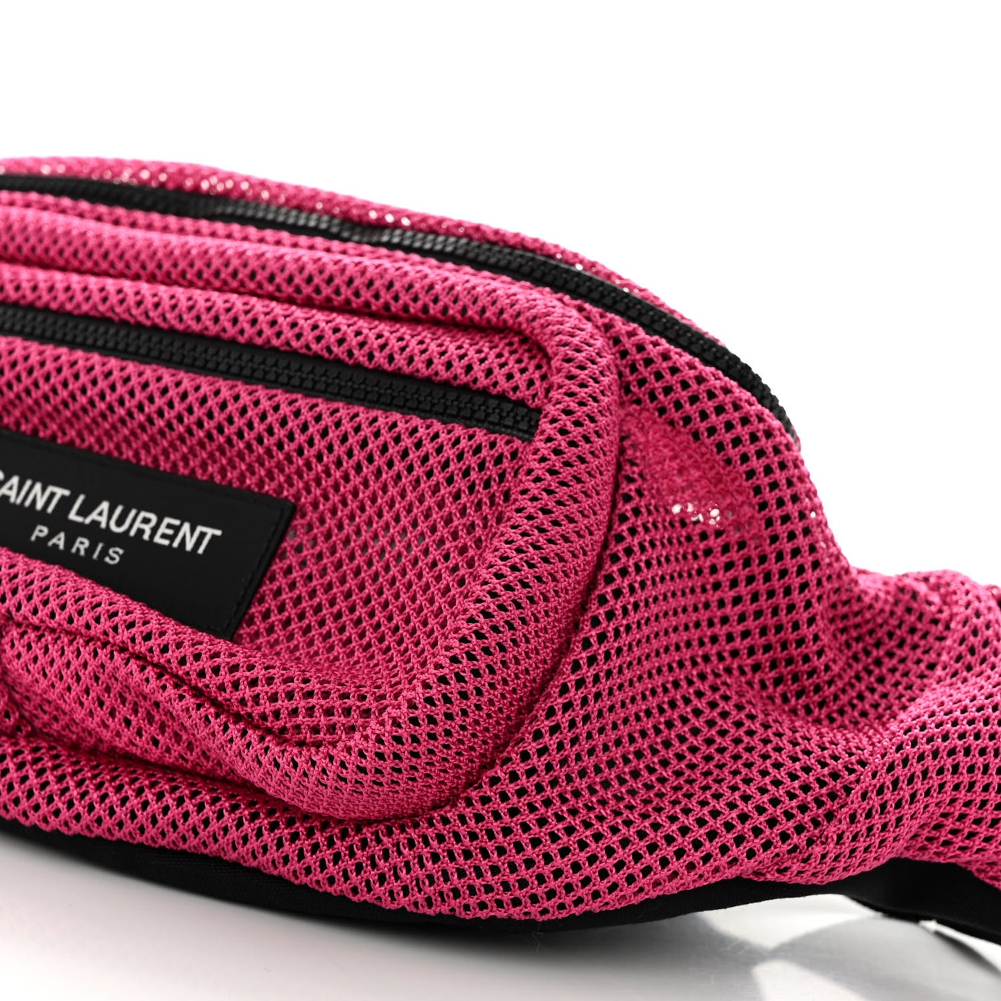 Nylon Mesh SLP Belt Bag Fuchsia