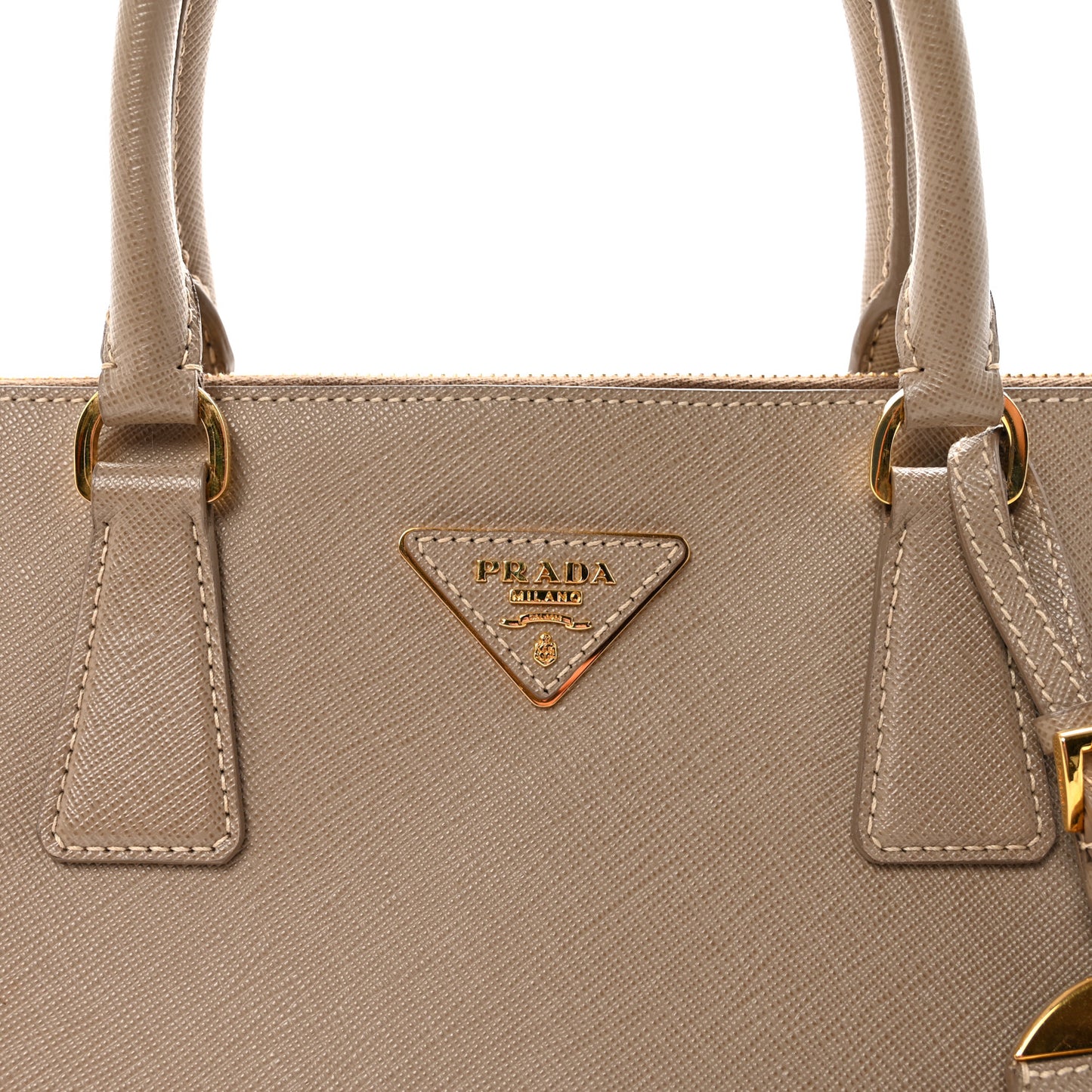 Saffiano Lux Large Promenade Tote Cammeo