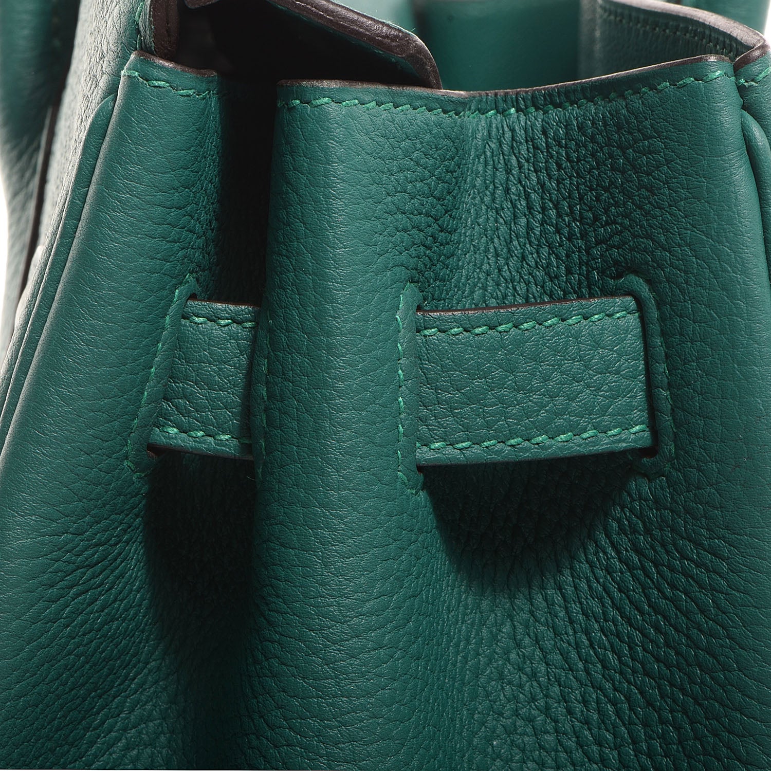 Hermes Togo Birkin 35 Malachite 12 of 28
