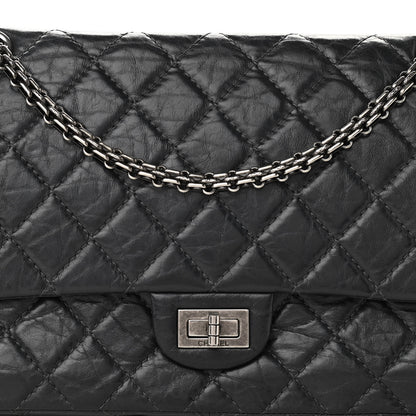 Chanel Aged Calfskin Quilted 2.55 Reissue 226 Flap Grey 8 of 11
