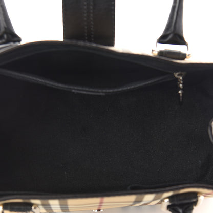 Burberry House Check Buckle Tote Black 5 of 10