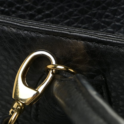 Chanel Calfskin Cerf Executive Shopper Tote Black 15 of 17