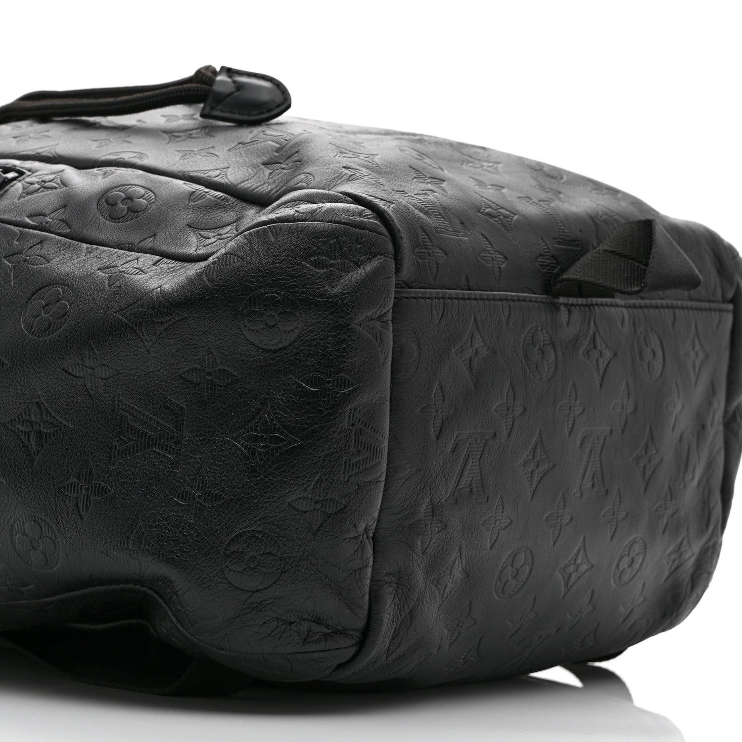 Louis Vuitton Calfskin Monogram Shadow Discovery Backpack Black 9 of 10