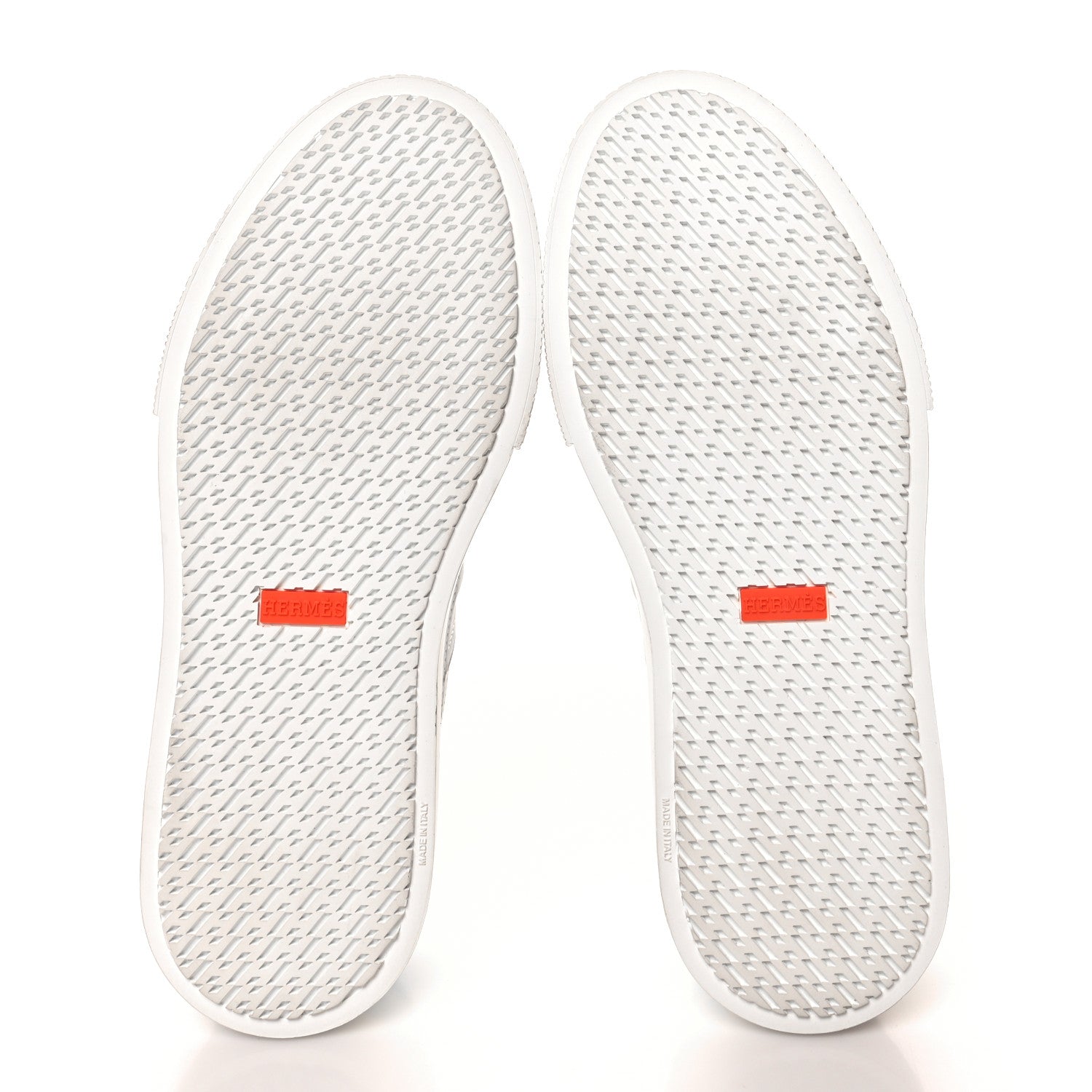 Hermes Crocodile Calfskin Deep Sneakers 40 White Vert Jade 6 of 10