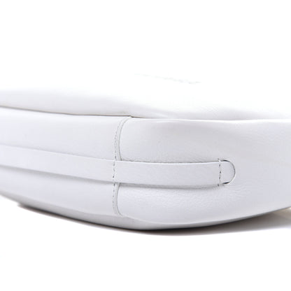 Balenciaga Smooth Calfskin Double Sided Logo S Everyday Camera Bag White 8 of 8