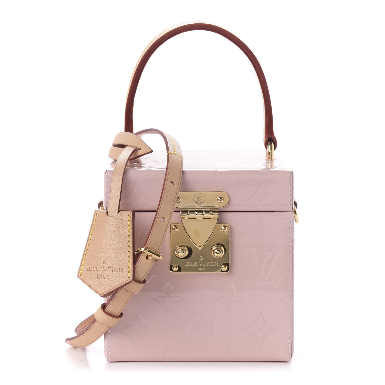 Louis Vuitton Vernis Bleecker Box Rose Ballerine 1 of 9