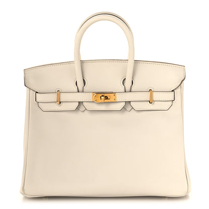 Hermes Swift Birkin 25 Gris Pale 1 of 15