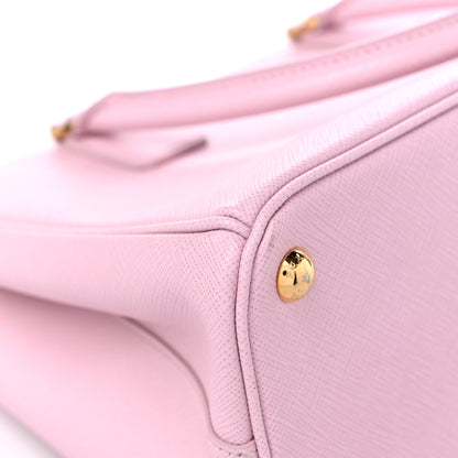 Prada Saffiano Small Galleria Double Zip Tote Alabastro 9 of 13