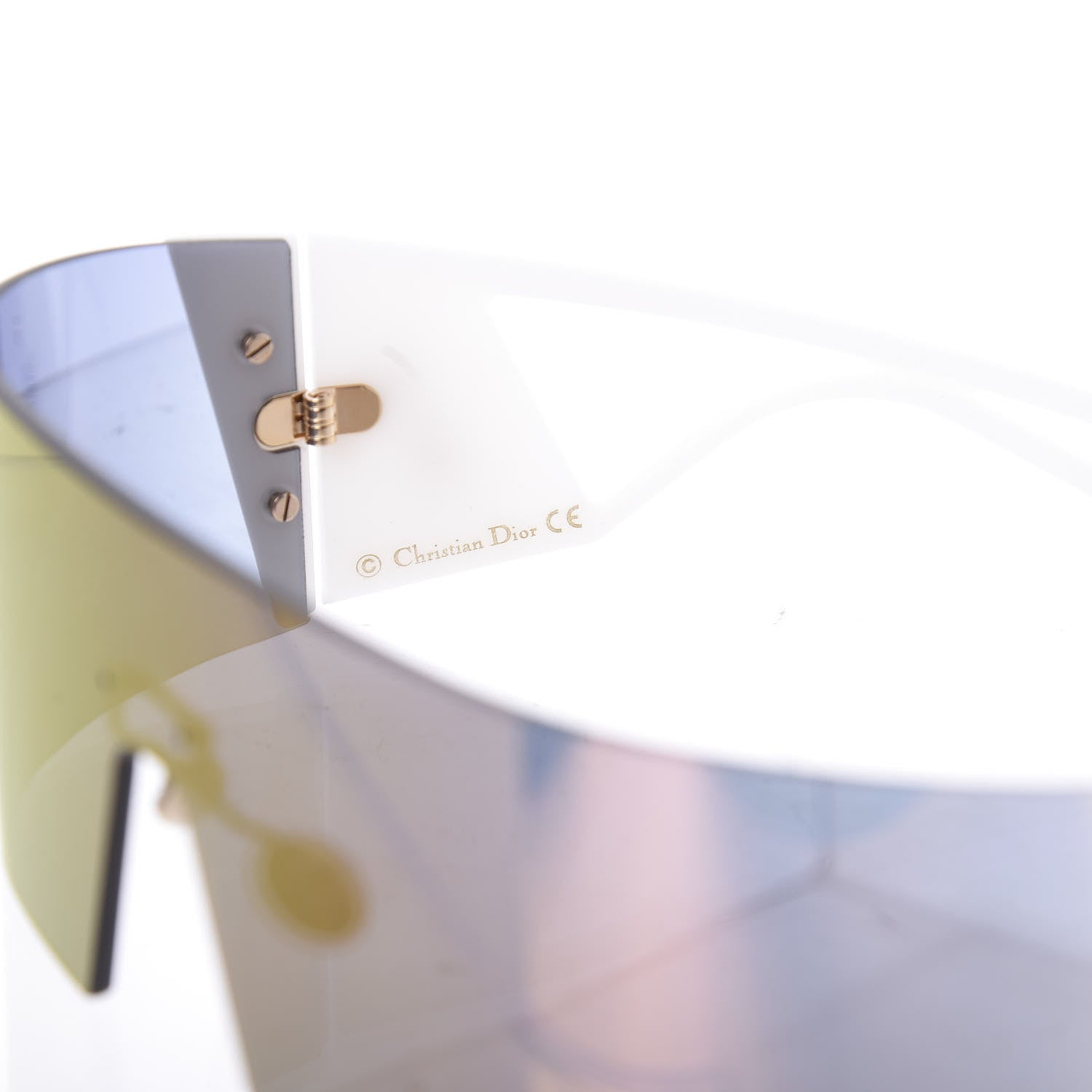 Christian Dior Acetate Mirrored KaleiDiorscopic Sunglasses Multicolor White 5 of 10