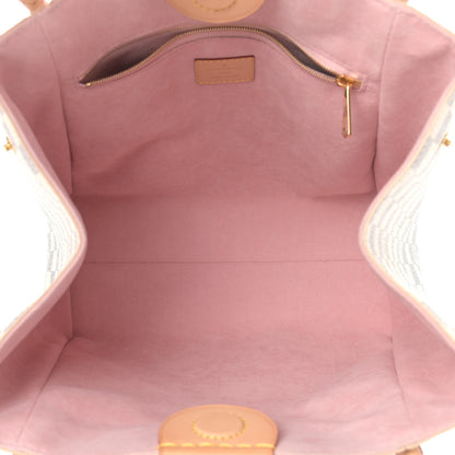 Louis Vuitton Damier Azur Propriano Rose Ballerine 5 of 9
