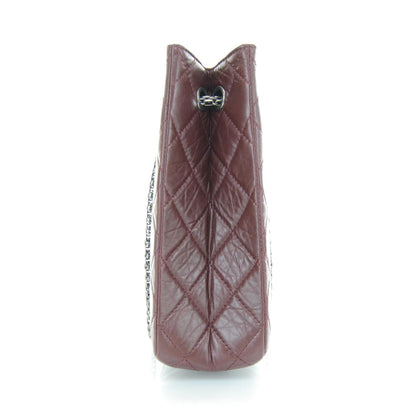 Chanel Aged Calfskin Reissue 2.55 Tote Bordeaux 6 of 12