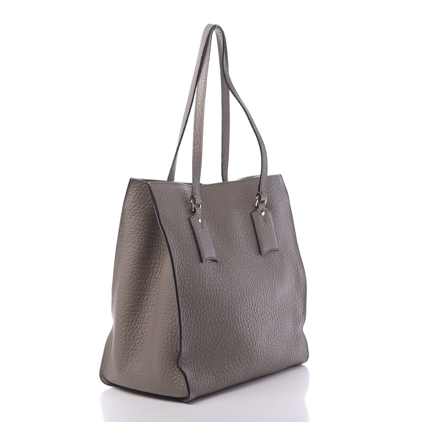 Heritage Grain Medium Woodbury Tote Pale Taupe