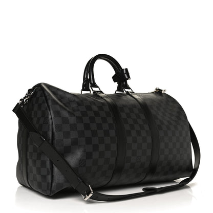 Louis Vuitton Damier Graphite Keepall Bandouliere 45 3 of 9