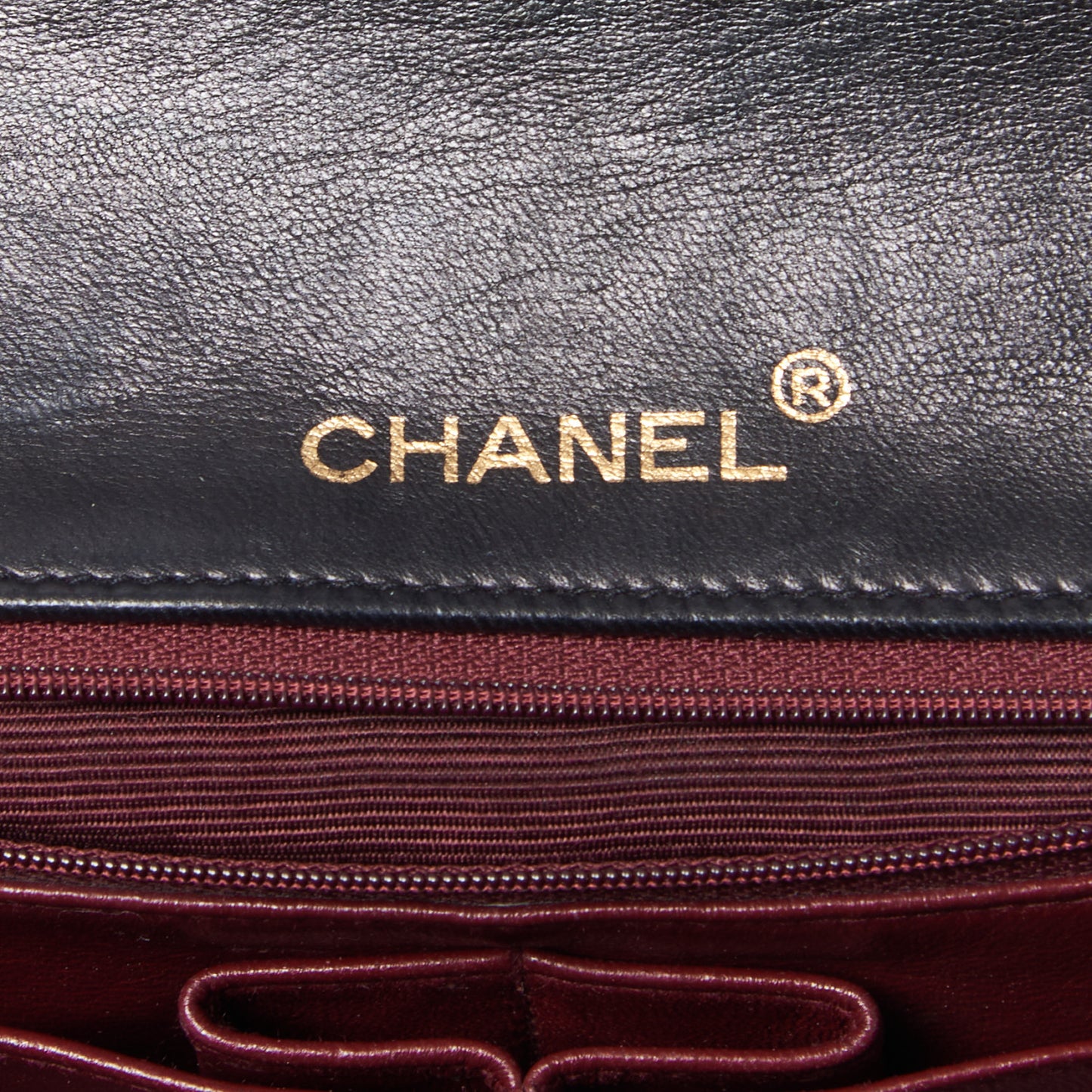 Lambskin Quilted Small Single Flap Bag Black