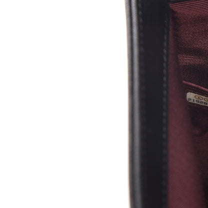 Chanel Calfskin Woven Small Boy Flap Black White 6 of 6