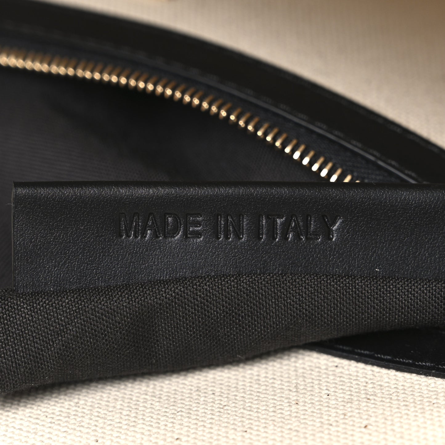 Canvas Vitello Seta FF Multicolor Embroidered Baguette Brandy Black