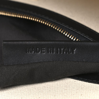 Fendi Canvas Vitello Seta FF Multicolor Embroidered Baguette Brandy Black 7 of 11