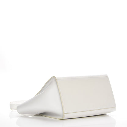 Celine Liege Calfskin Small Trapeze White 5 of 17