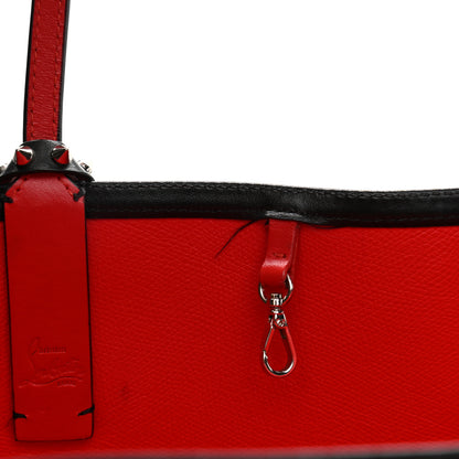 Christian Louboutin Calfskin In Love East West Cabata Tote Black Multicolor 12 of 17