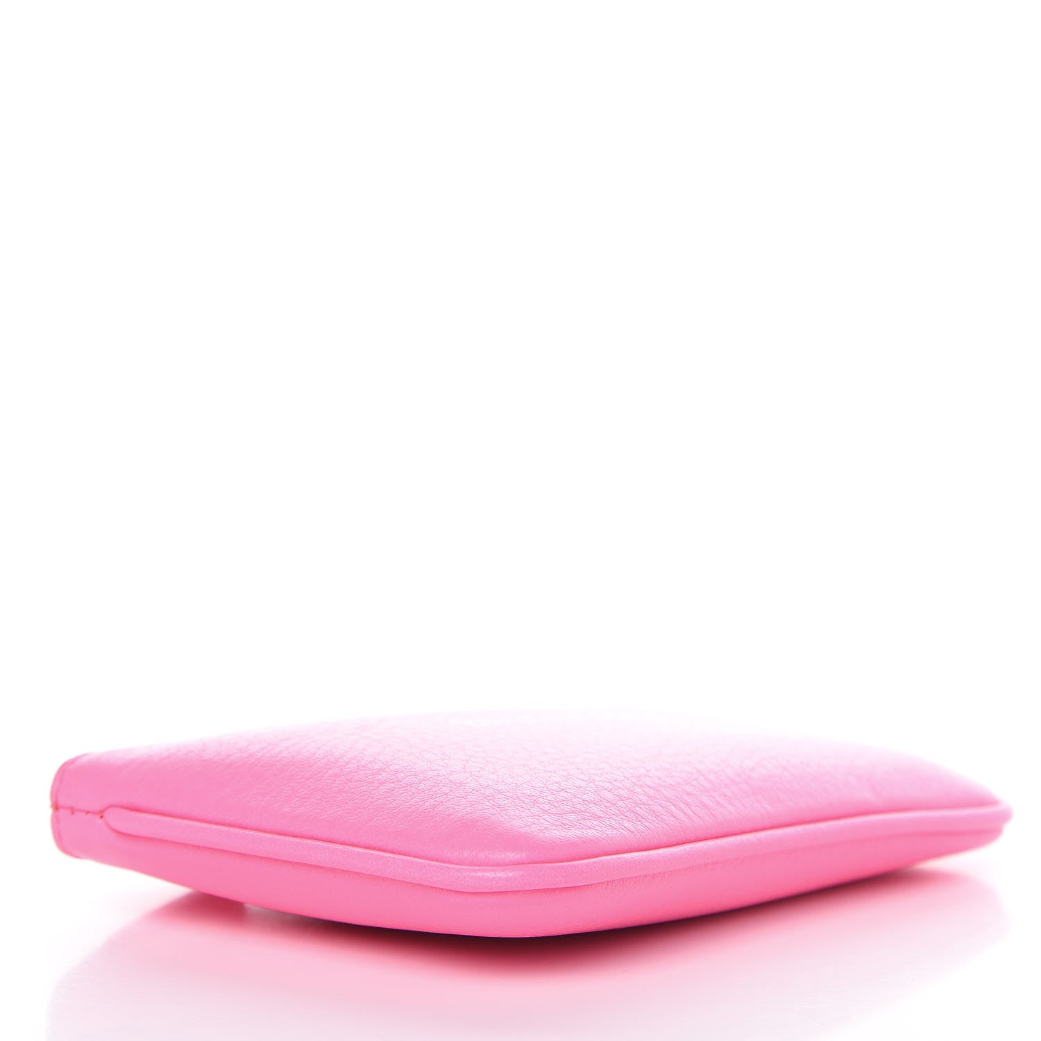 Balenciaga Calfskin Logo XS Ville Pouch Acid Pink Black 4 of 7