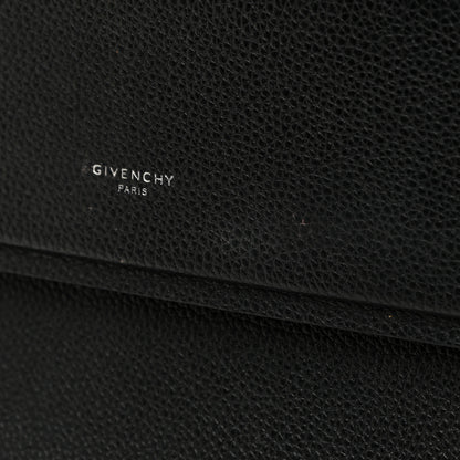 Givenchy Grained Calfskin Small Horizon Satchel Black 18 of 18