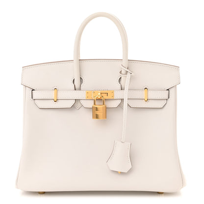 Hermes Swift Birkin 25 Gris Pale 1 of 11