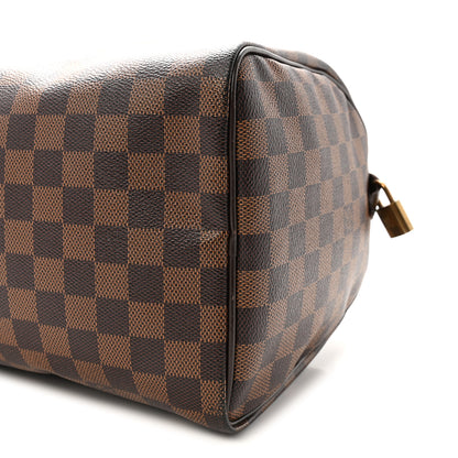 Louis Vuitton Damier Ebene Speedy 30 10 of 10