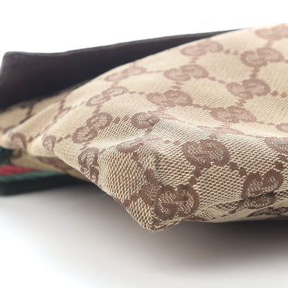 Gucci Monogram Web Belt Bag Dark Brown 7 of 10