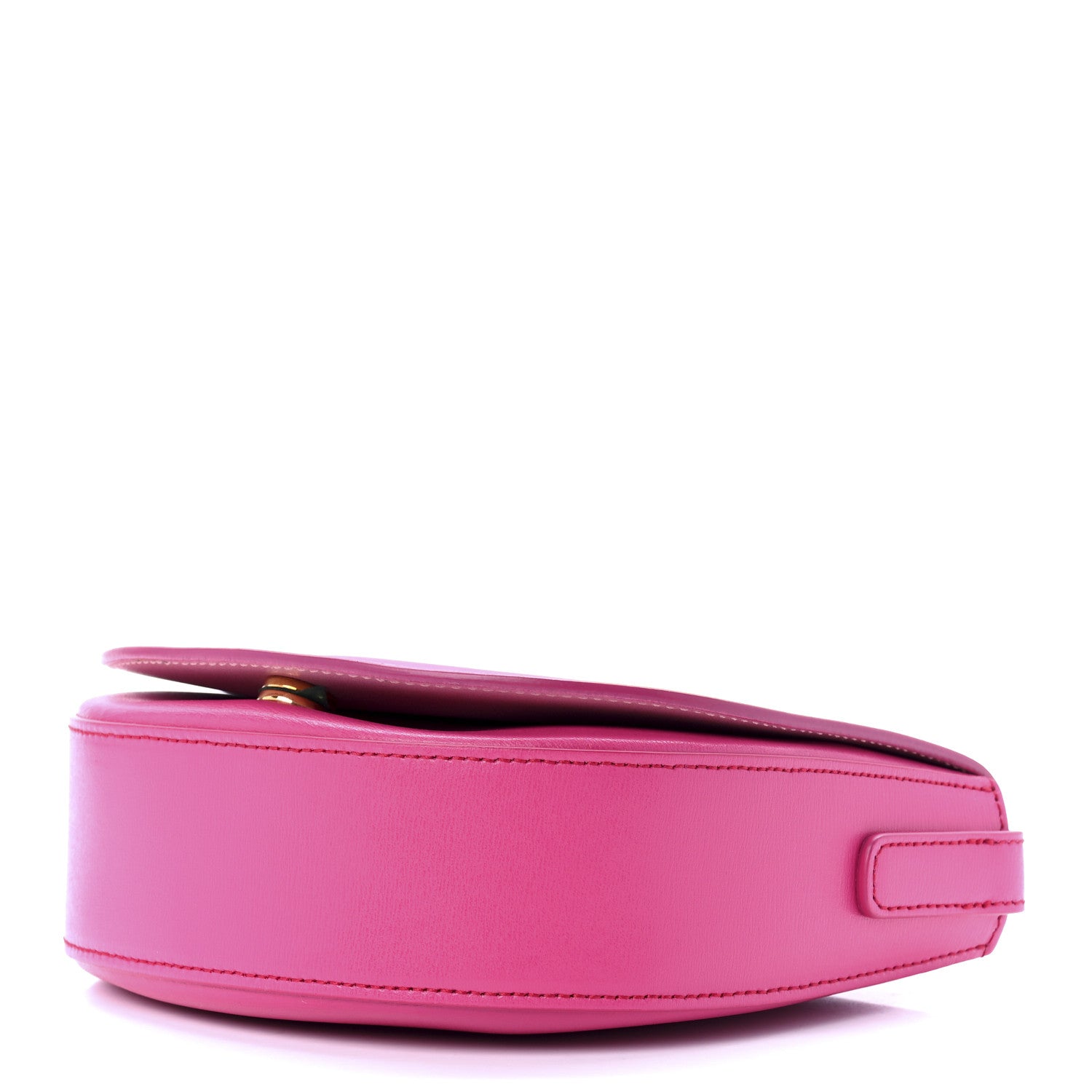 Salvatore Ferragamo Calfskin Gancini City Crossbody Bubble Gum 7 of 9