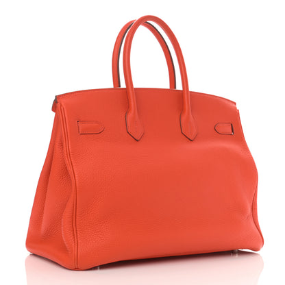 Hermes Togo Birkin 35 Rouge Pivoine 3 of 13