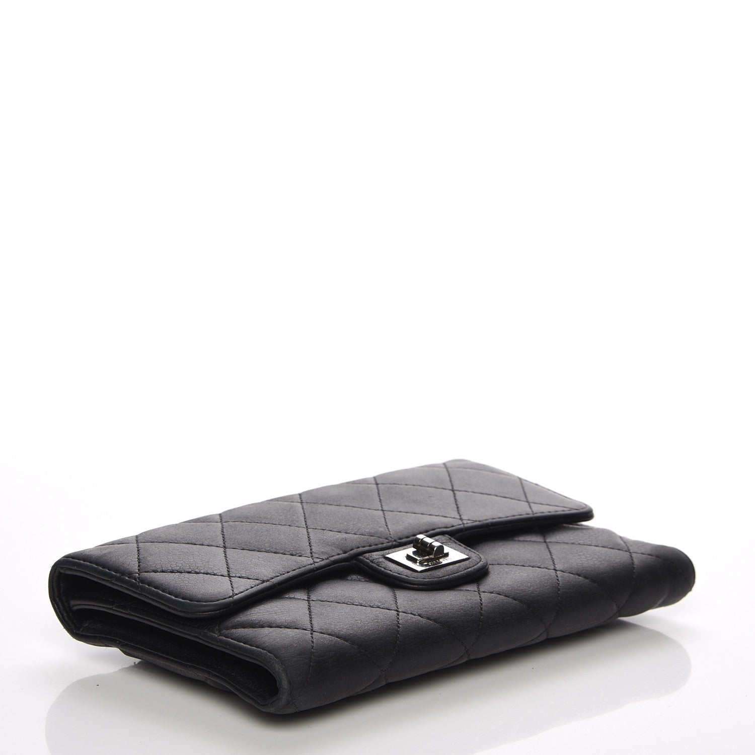 Chanel Caviar Reissue Classic Wallet Black 4 of 11