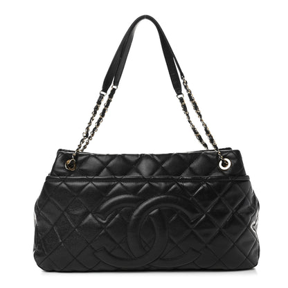 Chanel Caviar Quilted Timeless CC Soft Tote Black 1 of 4