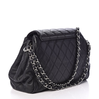 Chanel Caviar Quilted Timeless Accordion Flap Black 3 of 10