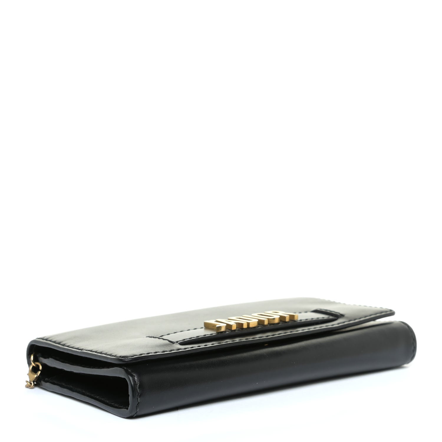 Christian Dior Smooth Calfskin J'adior Croisiere Chain Wallet Black 4 of 13