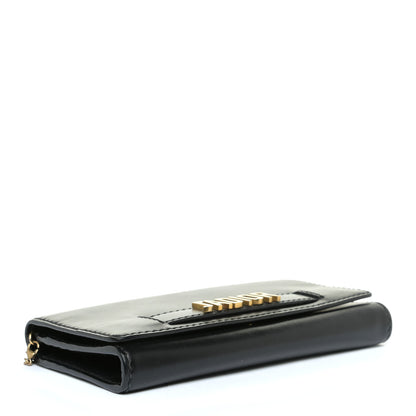 Christian Dior Smooth Calfskin J'adior Croisiere Chain Wallet Black 4 of 13