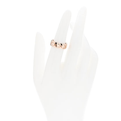 Chanel 18K Beige Gold Small Coco Crush Ring 52 6 2 of 7