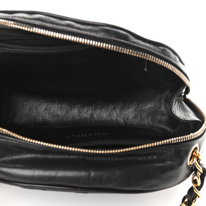 Chanel Lambskin Quilted Camera Case Black 5 of 11